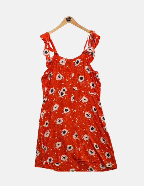 Orange Dress fril FM